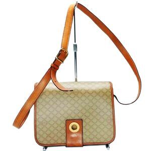 Celine Macadam Circle Logo Shoulder Bag